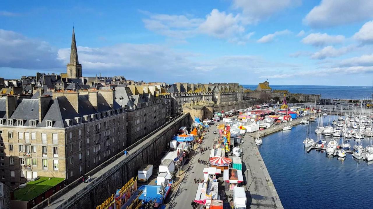 Le Nautilus, Saint Malo, Les Bas Sablons Apartamento Exterior foto